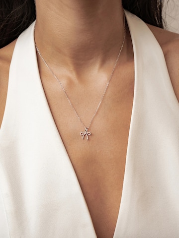 Collana 'Bow' di Hey Happiness in argento