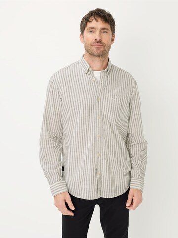 CAMEL ACTIVE Regular fit Button Up Shirt in Green: front