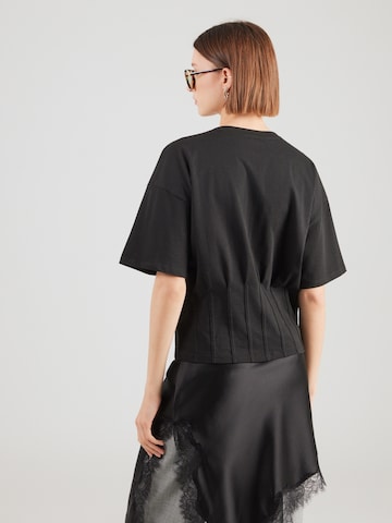MSCH COPENHAGEN Shirt 'Kadance' in Black