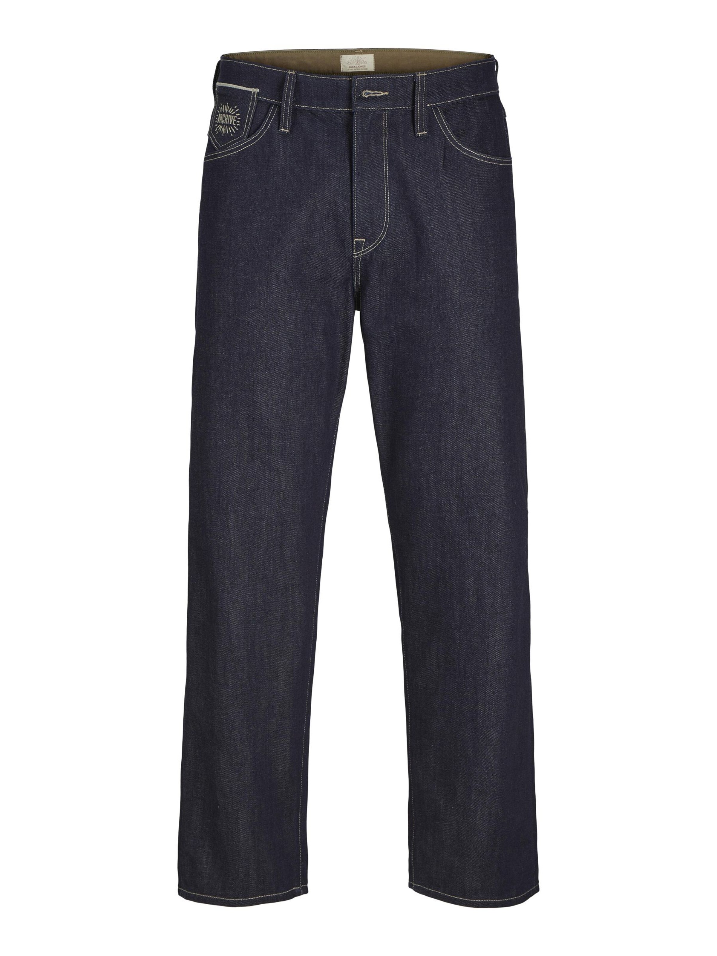 Loosefit Jean 'JJIEddie' JACK & JONES en bleu : devant