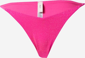 Pantaloncini per bikini di NLY by Nelly in rosa: frontale