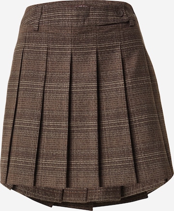 brūns QS Svārki: no priekšpuses