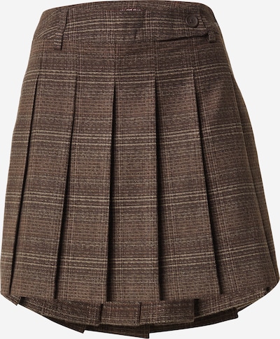 Fustă QS pe bej / maro închis, Vizualizare produs
