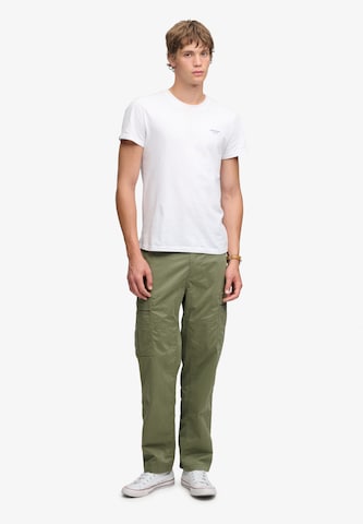 Superdry & Co Baggy Cargobroek in Groen