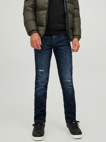 Jack & Jones Junior Tapered Jeans 'Glenn Fox' in Blauw: voorkant