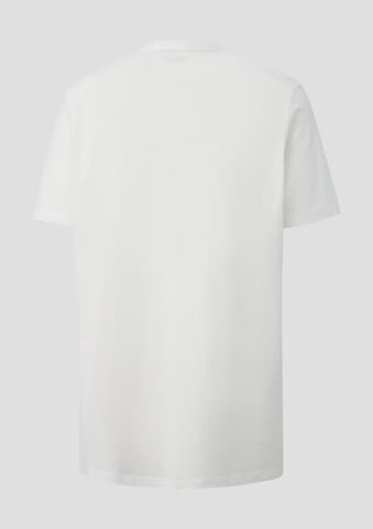 T-Shirt s.Oliver Red Label Big & Tall en blanc