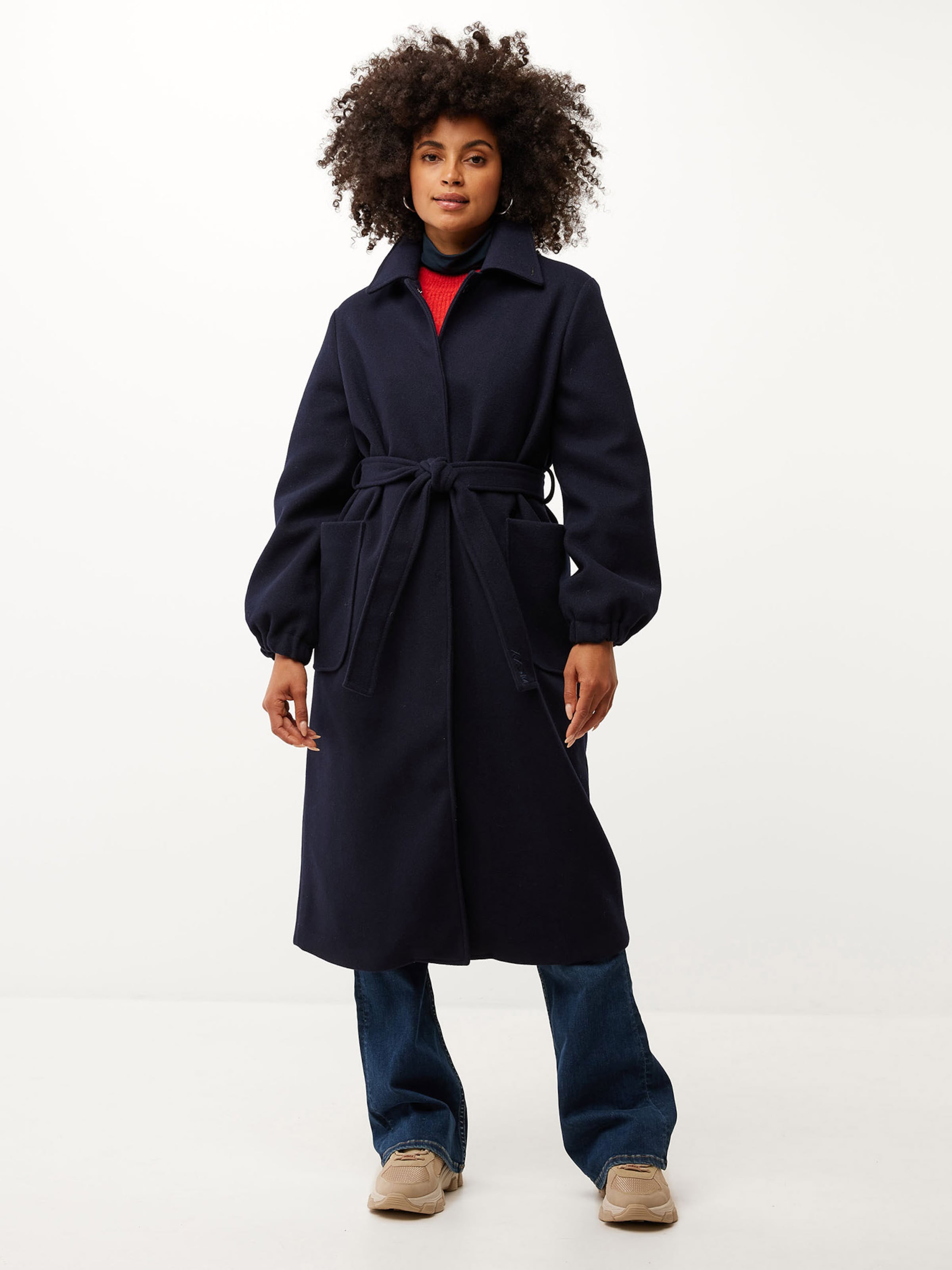 Manteau mi saison MEXX en Bleu Fonce ABOUT YOU