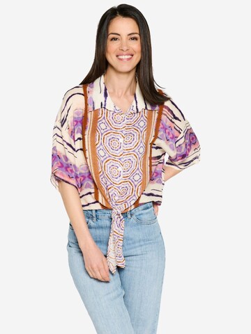 Blouse folklorique LolaLiza en mélange de couleurs : devant