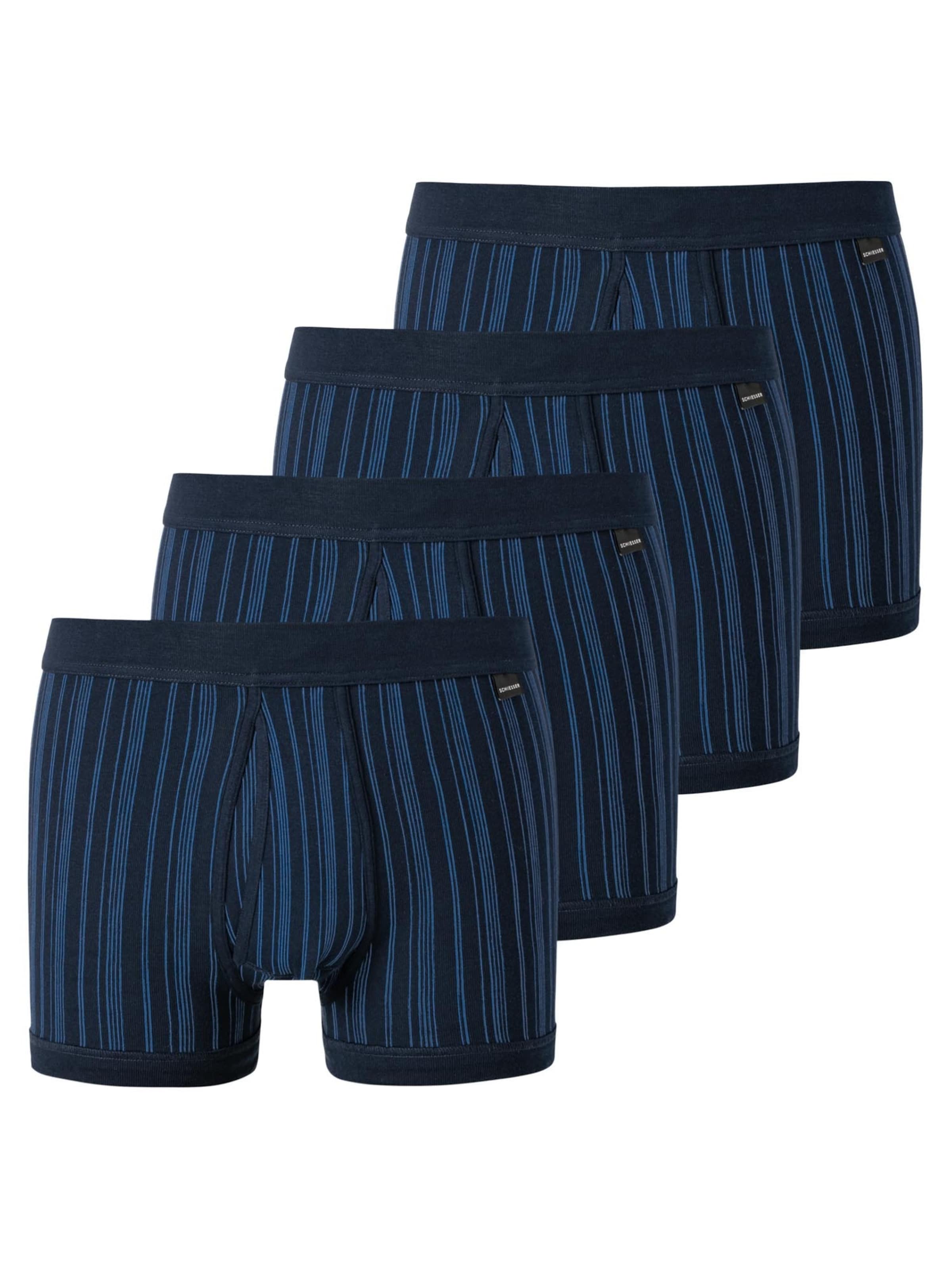 SCHIESSER Boxershorts 'Original Classics Feinripp' in de kleur Donkerblauw, Productweergave