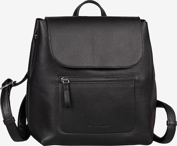 TOM TAILOR Rucksack 'Tarya' in Schwarz: predná strana