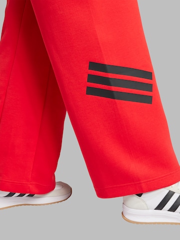 ADIDAS SPORTSWEAR Loosefit Παντελόνι φόρμας 'Future Icons' σε κόκκινο
