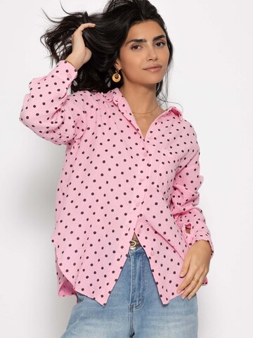 SASSYCLASSY Bluse‌‌‌‌‌‌‌ in Pink