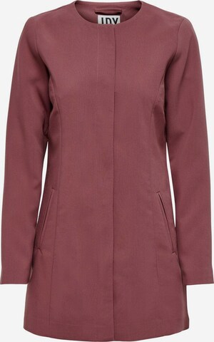 JDY Between-Seasons Coat 'Brighton' in Pink: front