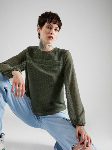 Tunica 'Blouse' de la ABOUT YOU pe verde: față