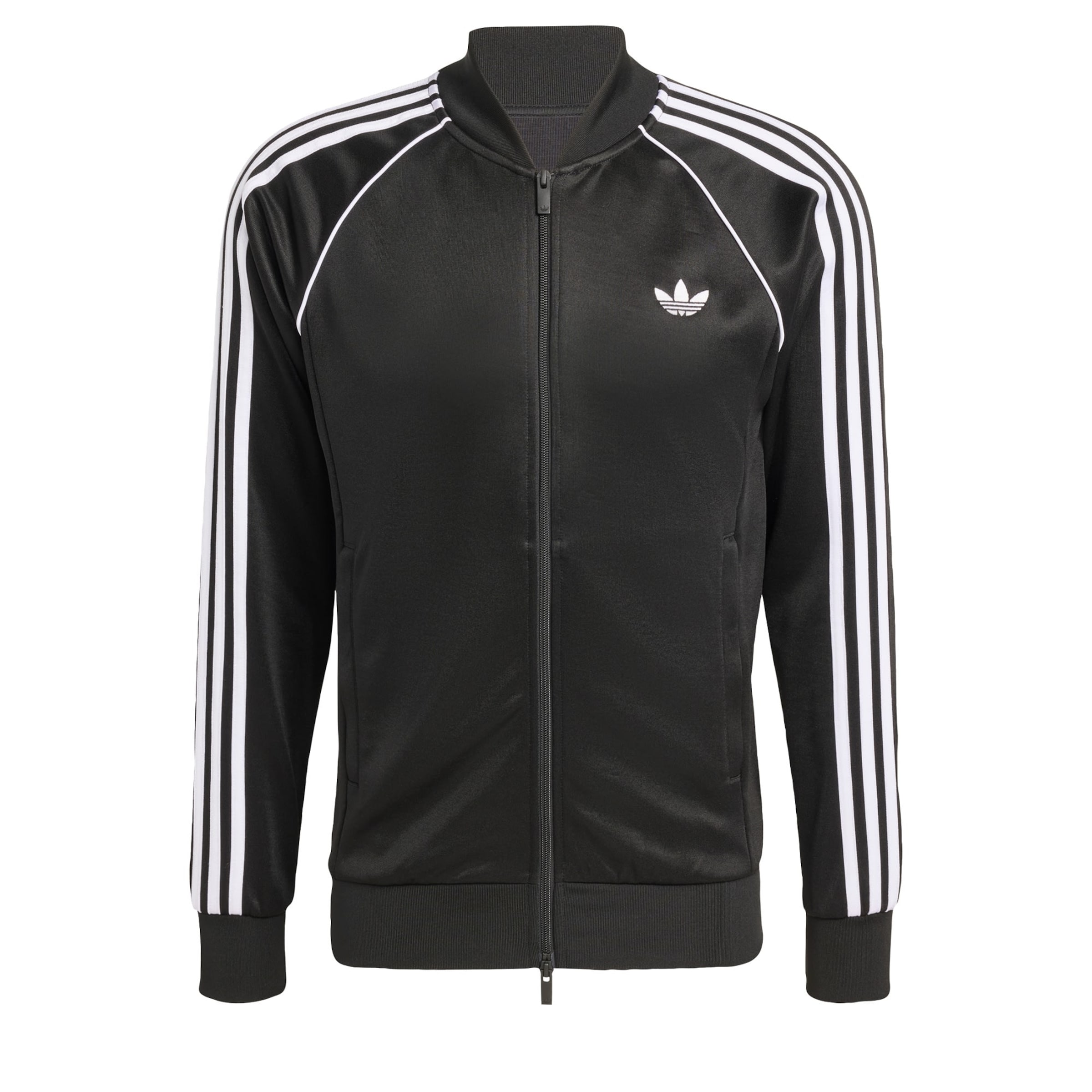 ADIDAS ORIGINALS Sweatjacke 'SST' in Schwarz