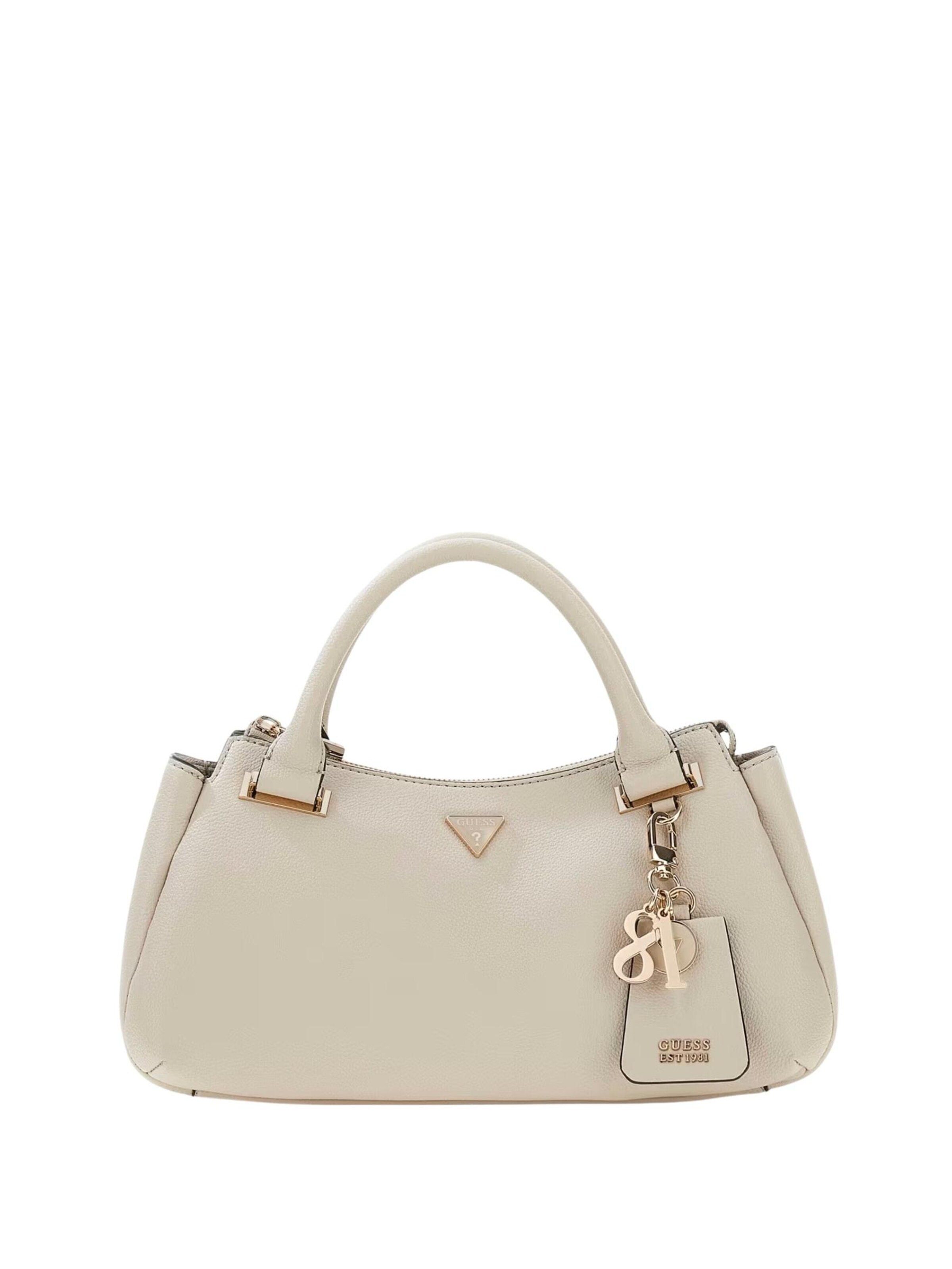 GUESS Torba na ramię 'Guess Sac Bandoulière Anadela 3 Comp Satch Light Taupe' w kolorze brązowy: przód