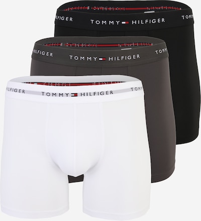 Tommy Hilfiger Underwear Bokserishortsit värissä tummanharmaa / musta / valkoinen, Tuotenäkymä