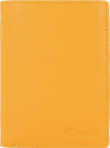 Esquire Wallet 'Peru' in Yellow: front