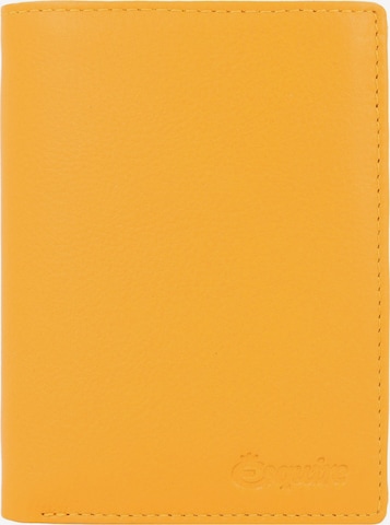 Esquire Wallet 'Peru' in Yellow: front