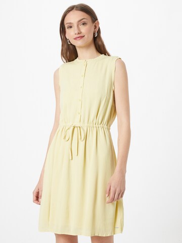 Robe TOM TAILOR DENIM en jaune : devant