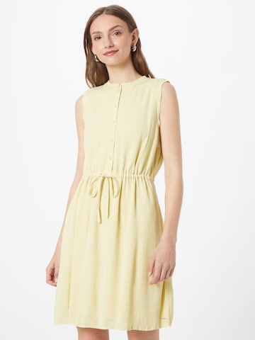 TOM TAILOR DENIM Dress in Yellow: front