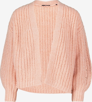 zero Knit Cardigan in Pink: front