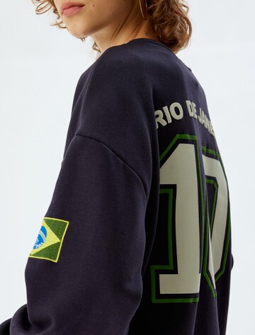 Koton Sweatshirt in Blauw
