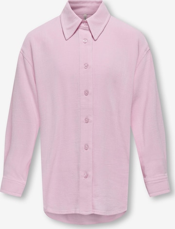 ONLY GIRLS Bluse 'KOGSiesta' in Pink: Vorderseite