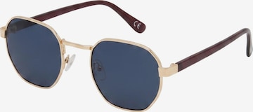 Lunettes de soleil 'Solo-Solis Classic Hexagon Sonnenbrille' Maxte en bleu : devant