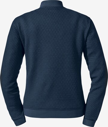 Schöffel Athletic Fleece Jacket 'Genua' in Blue