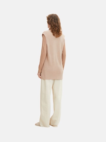 TOM TAILOR Pullover in Beige