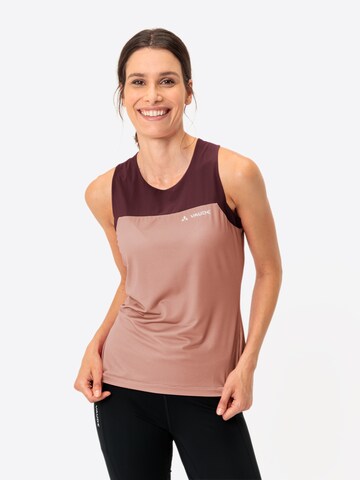 VAUDE Functioneel shirt 'Scopi' in Roze: voorkant