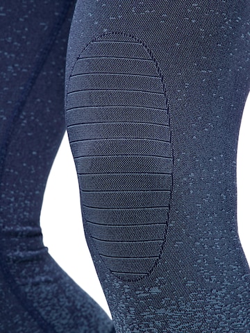 FALKE Skinny Workout Pants '3/4' in Blue