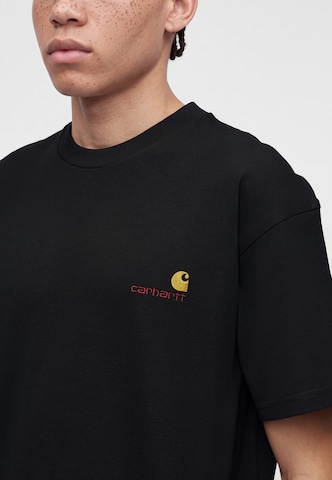 Carhartt WIP T-shirt 'American Script' i svart