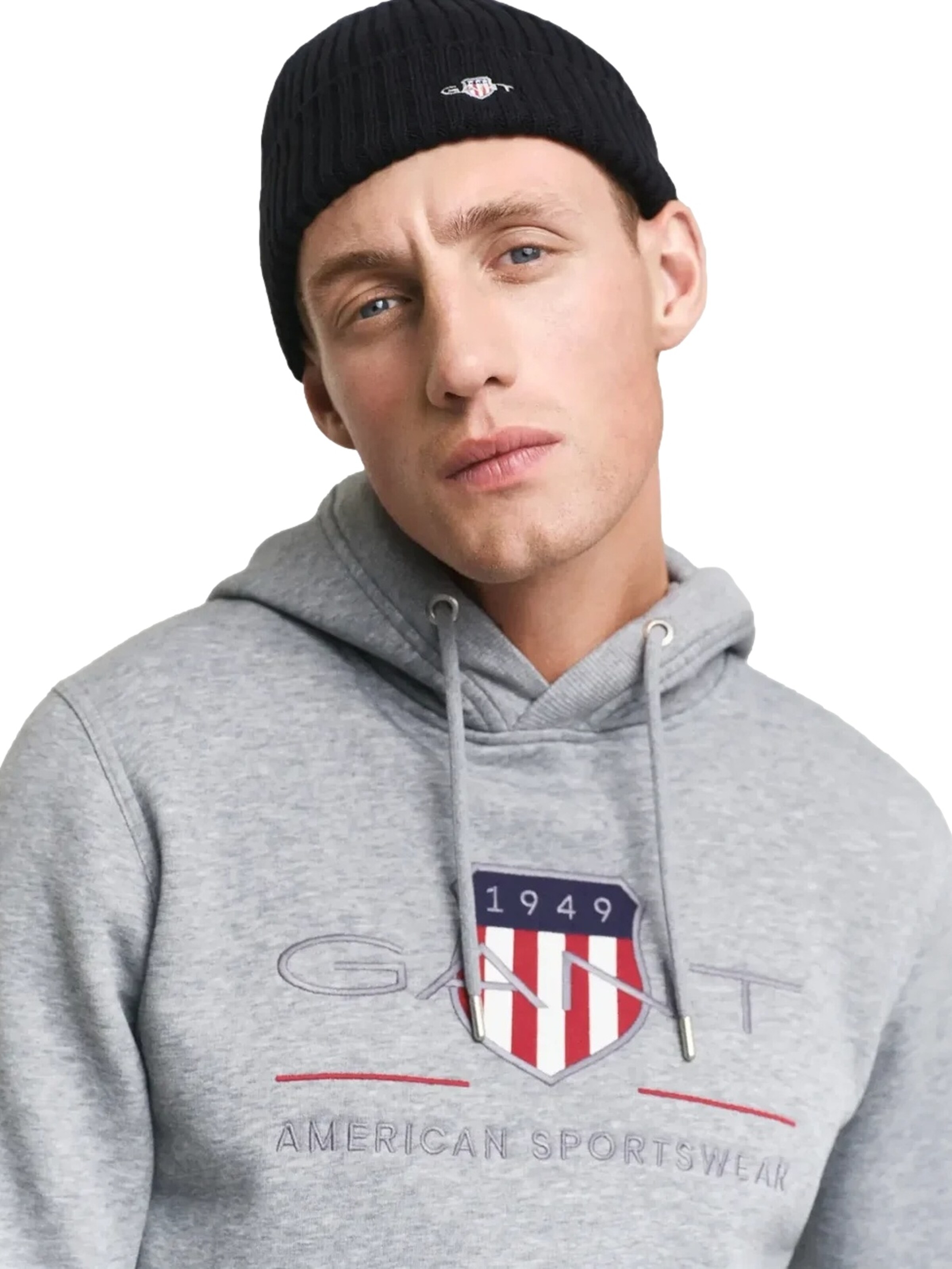 GANT Sweatshirt 'Reg Archive Shield' in Grijs