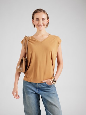 T-shirt 'VIModala' VILA en marron : devant