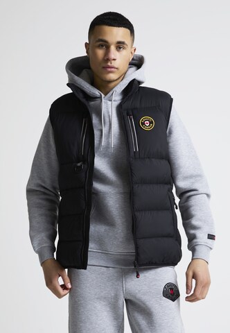 Zavetti Canada - Chaleco 'Thelicci' en negro: frente