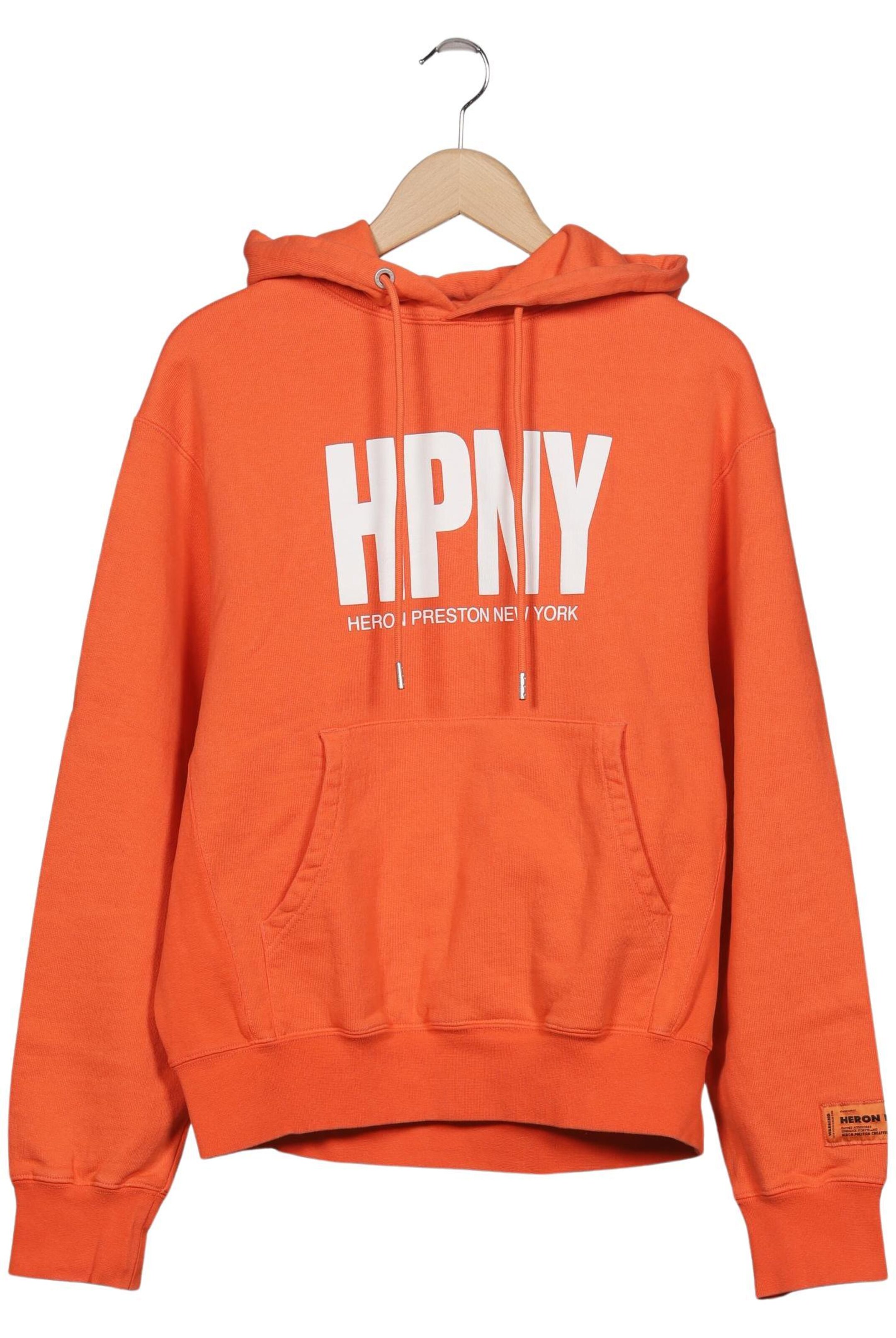 Heron Preston Sweatshirt & Zip-Up Hoodie in XS in Orange: front