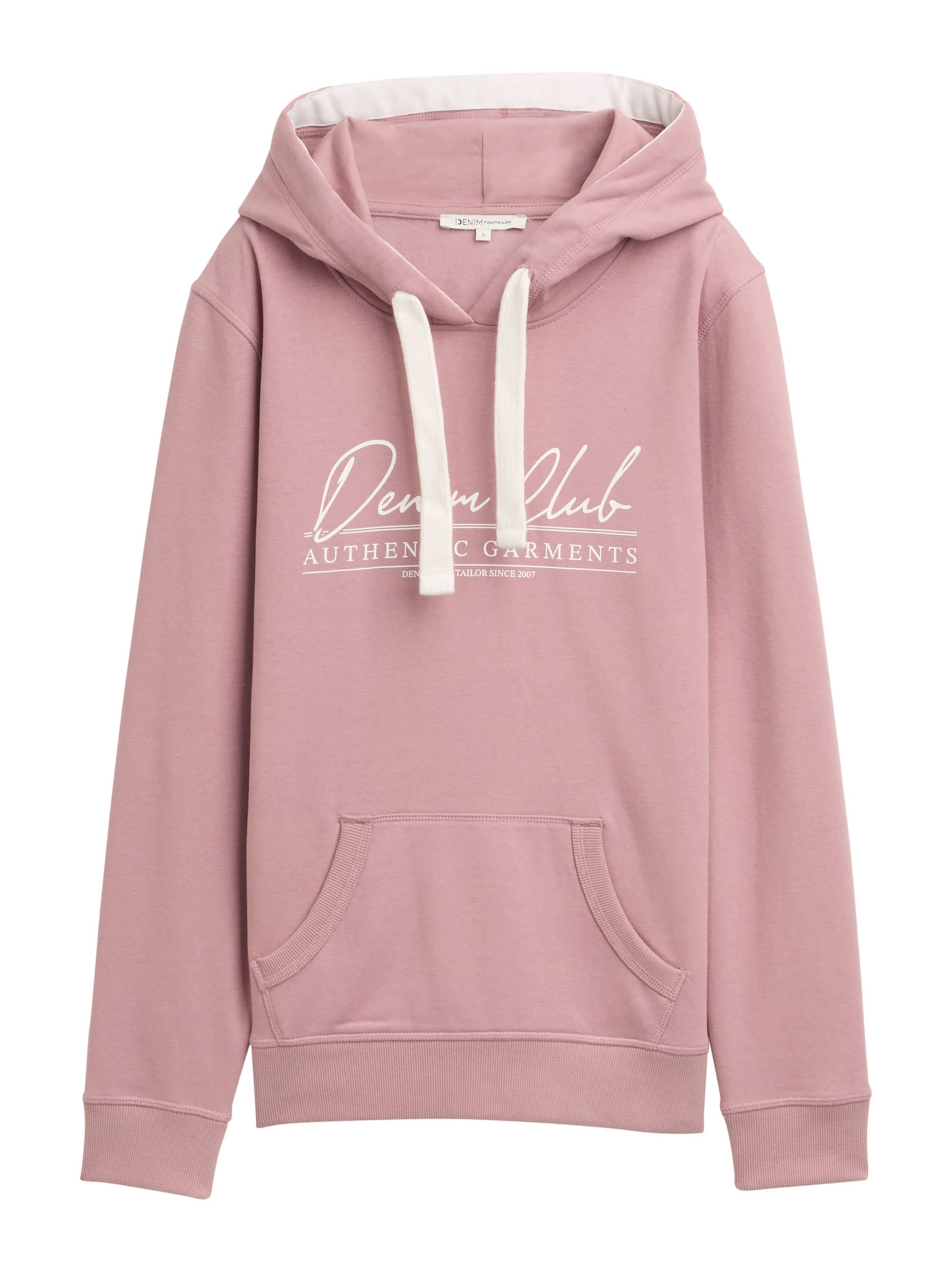 TOM TAILOR DENIM Majica | roza barva: sprednja stran