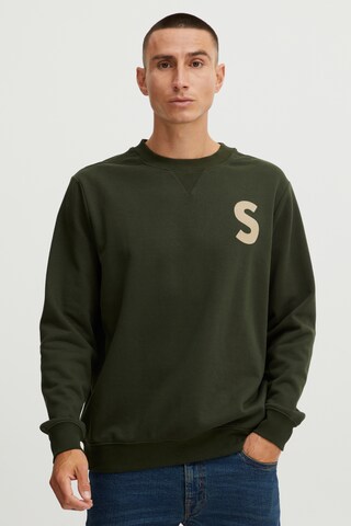 Felpa di !Solid in verde: frontale