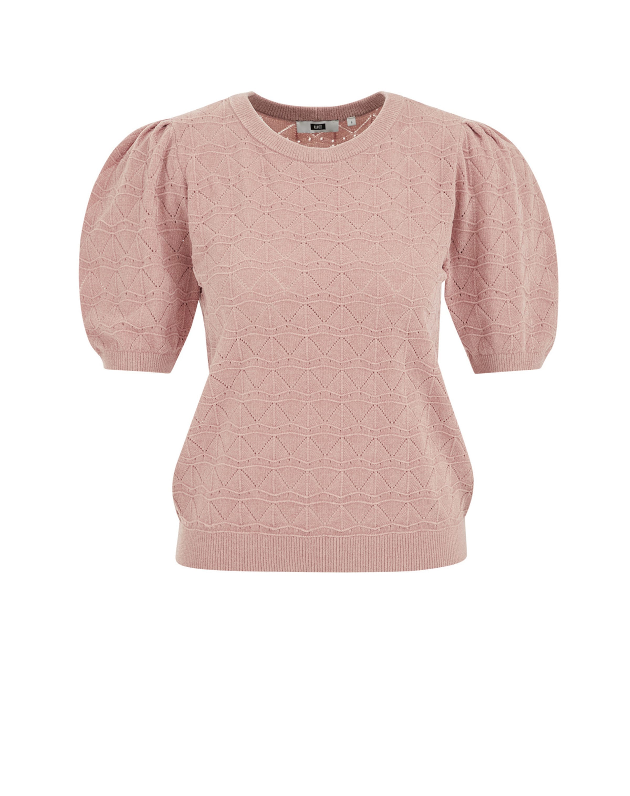 rožinė WE Fashion Megztinis: priekis