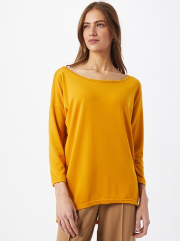 T-shirt 'ELCOS' ONLY en jaune : devant