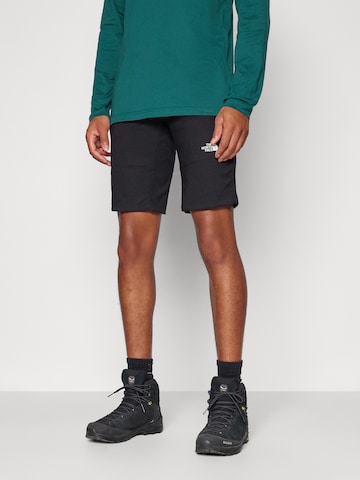 THE NORTH FACE regular Παντελόνι πεζοπορίας 'LIGHTNING' σε μαύρο: μπροστά