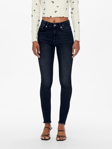 ONLY Skinny Jeans 'KYLE' in Zwart: voorkant
