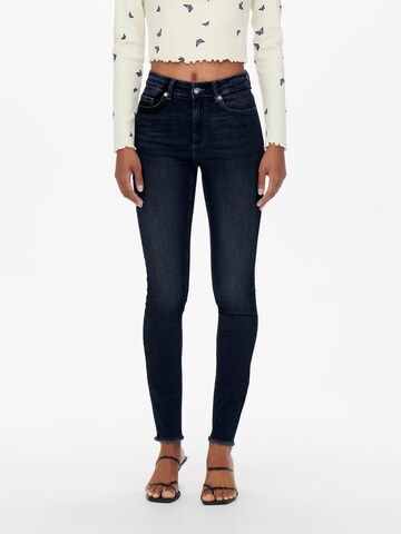 ONLY - Skinny Vaquero 'KYLE' en negro: frente