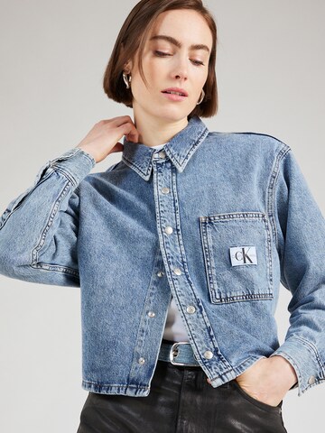 Calvin Klein Jeans Jacke in Blau