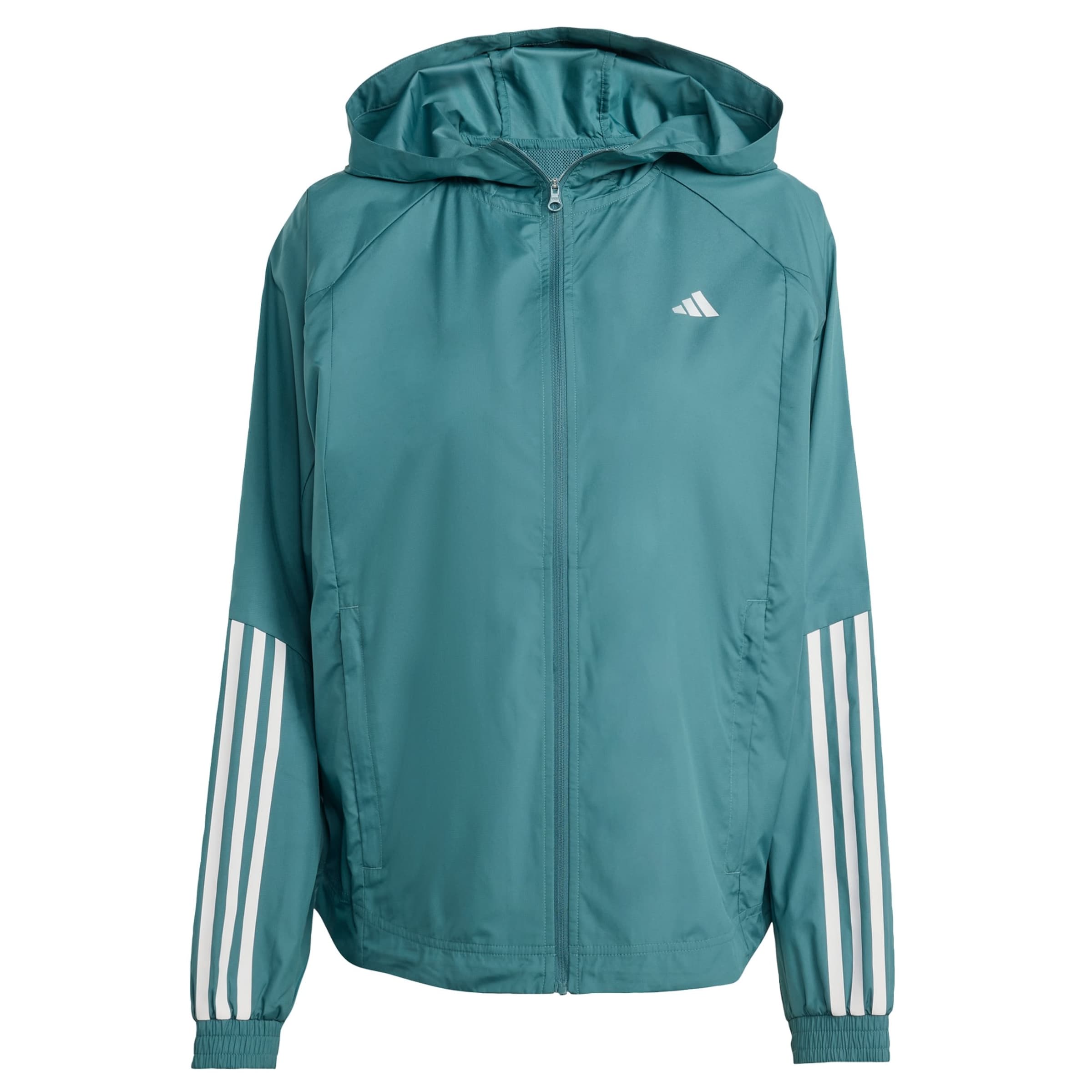 ADIDAS PERFORMANCE Sports jacket 'Hyperglam' in Green: front