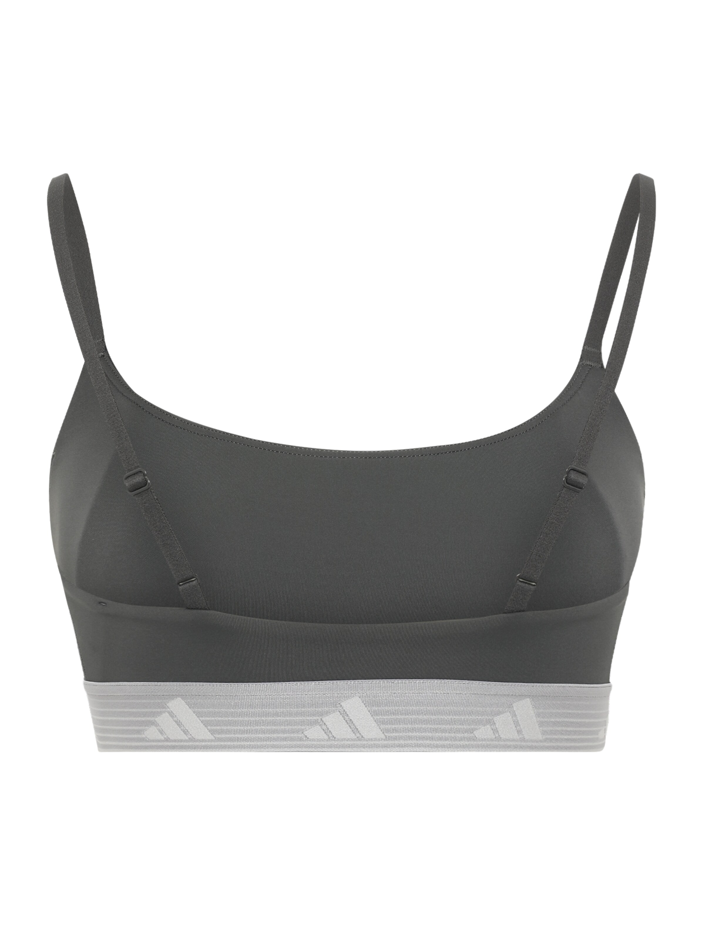 ADIDAS PERFORMANCE Bustier Sportmelltartók 'Hyperglam' - szürke