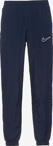 NIKE - Tapered Pantalón deportivo 'Academy23' en azul: frente