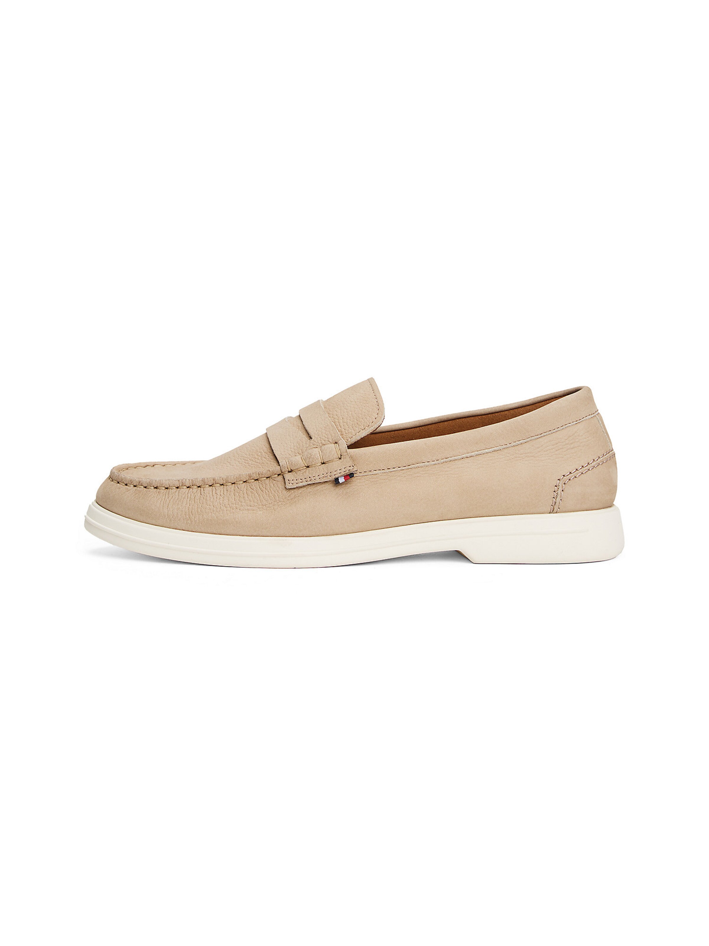 TOMMY HILFIGER Moccasin in Beige: front
